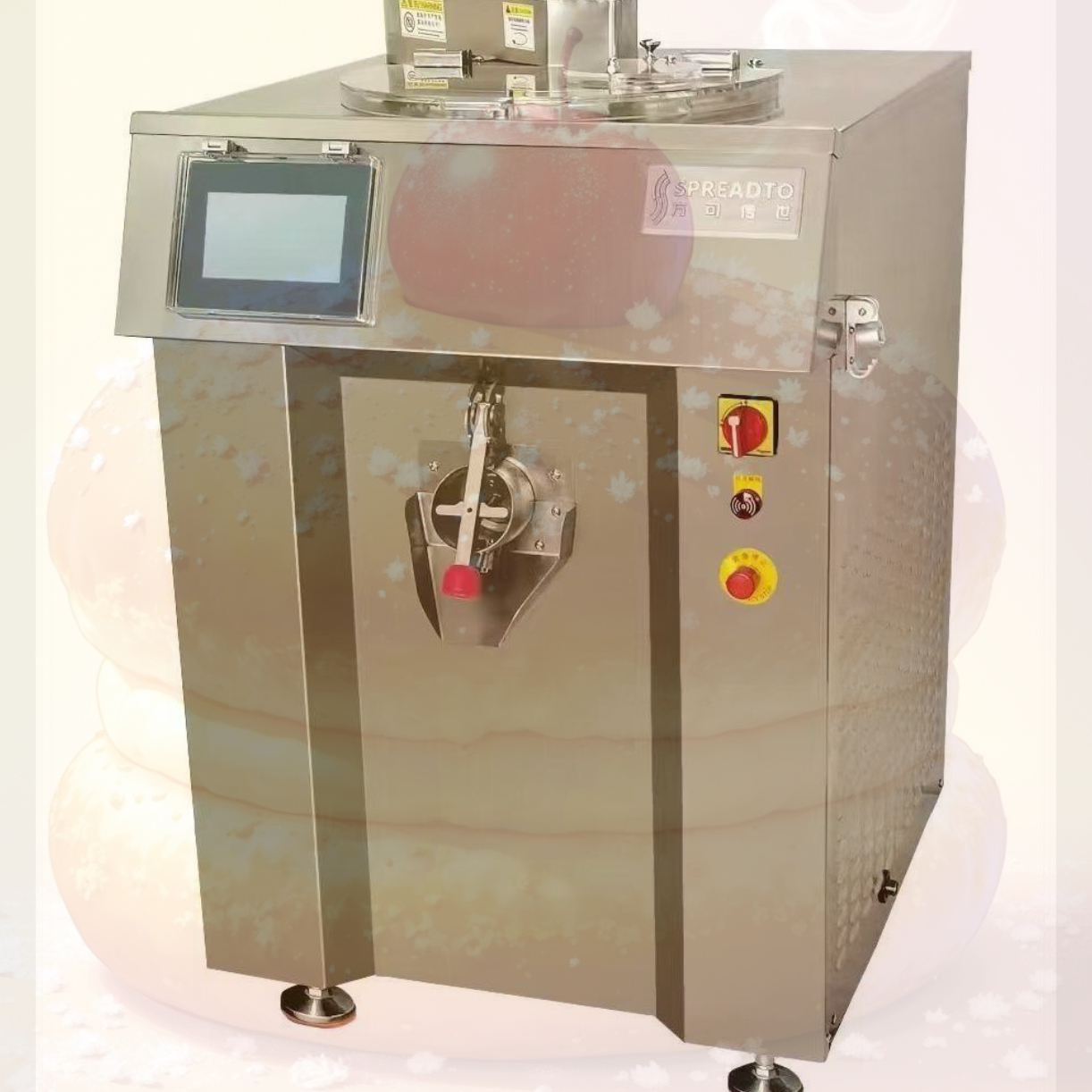 Mousse Mixer Machine с эмульгирующими и охлаждающими функциями