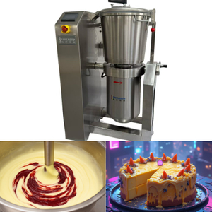 Автоматический гомогенизатор емкостью 40 л для смешивания орехового масла и фисташкового соуса